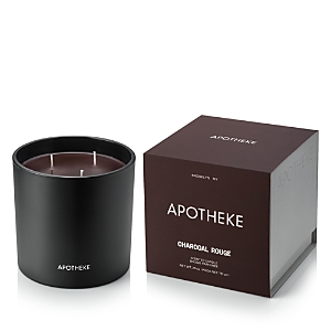 Shop Apotheke Charcoal Rouge Scented 3-wick Candle, 26 Oz.