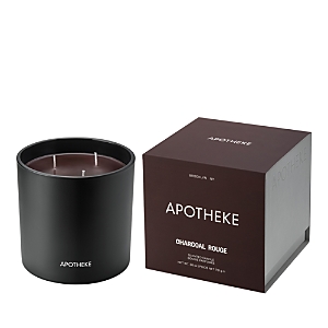 Shop Apotheke Charcoal Rouge Scented 3-wick Candle, 26 Oz.