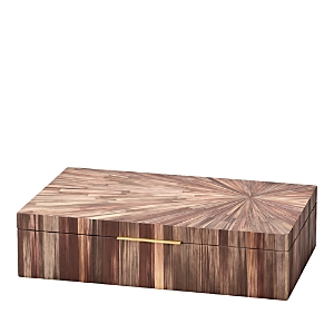 Jamie Young Palm Marquetry Box