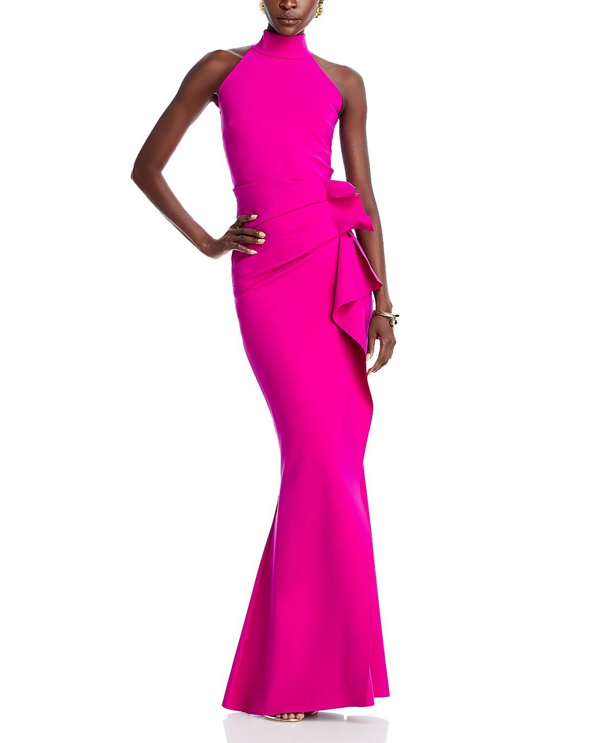 Chiara Boni La Petite Robe Gudrum Sleeveless Mermaid Gown