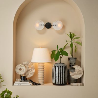 Crescent Marble Stand