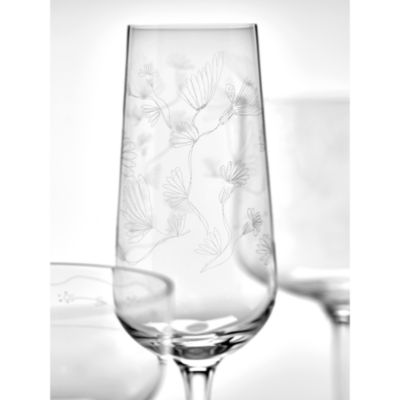 Champagne Flute Camelia Aubergine by Marni