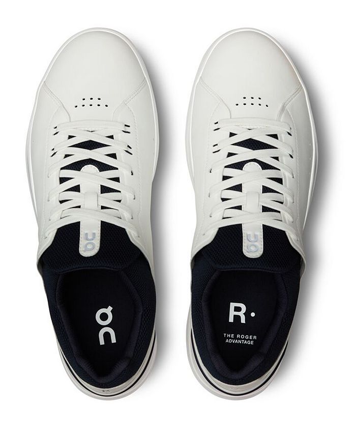 Shop On Men's The Roger Advantage Low Top Sneakers In White | Midnight
