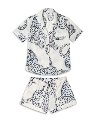 Cotton Jaguar Shorts Pajama Set