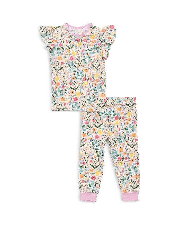 Short Sleeve Magnetic Toddler Pajama Set- Lookin' So Crazy in Love main image 1