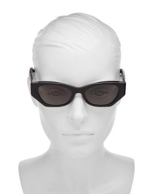 Lady 95.22 B1I Mirrored Butterfly Sunglasses, 53mm