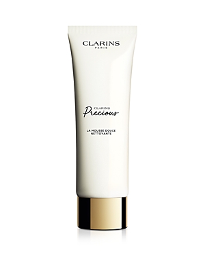 Shop Clarins Precious La Mousse Luxury Foaming Face Cleanser 4.3 Oz.