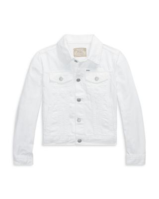Ralph Lauren - Girls' Denim Trucker Jacket - Little Kid, Big Kid