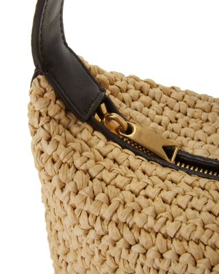Bottega Veneta Mini Wallace Raffia Shoulder Bag | Bloomingdale's