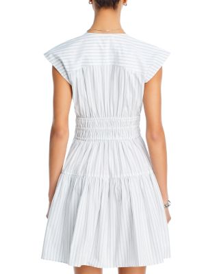 Tora Cotton V Neck Dress