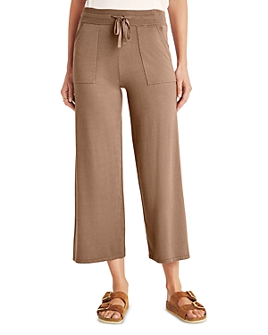 Splendid Veronica Wide Leg Sweater Pants In Macchiato