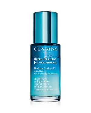 Clarins Hydra Essentiel Bi Phase Face Serum with Double Hyaluronic Acid 1 oz.
