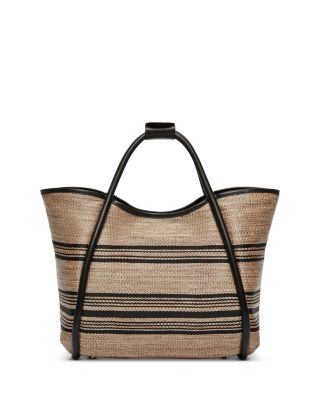 MAX MARA Marine Stripe Tote Bag