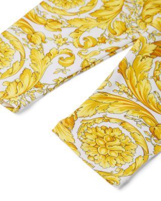 Girls' Barocco Print Jersey Leggings - Baby