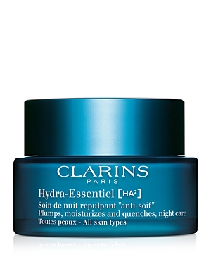 Clarins Hydra Essentiel Night Moisturizer with Double Hyaluronic Acid 1.7 oz.