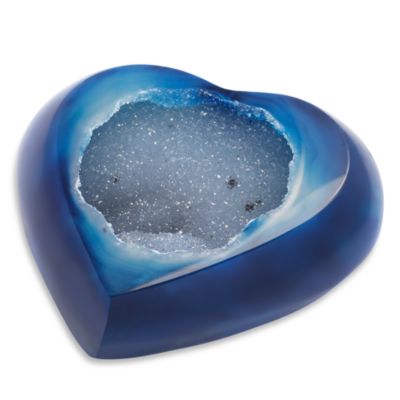 The Cuore Agate Gemstone Heart