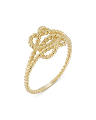 Moon & Meadow - 14K Yellow Gold Knot Ring