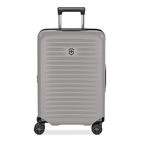 Victorinox Airox Advanced Frequent Flyer Carry On Plus Spinner Suitcase In Stone White