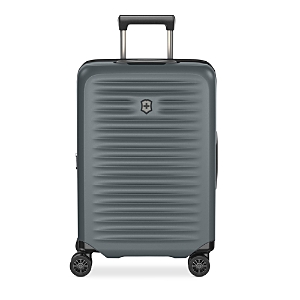 Shop Victorinox Airox Advanced Frequent Flyer Carry On Plus Spinner Suitcase In Storm Gray