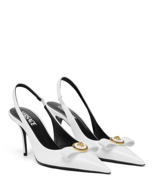 Versace - Women's Medusa Bow Slingback Pumps