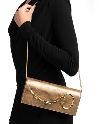 Twisted Side Handle Clutch