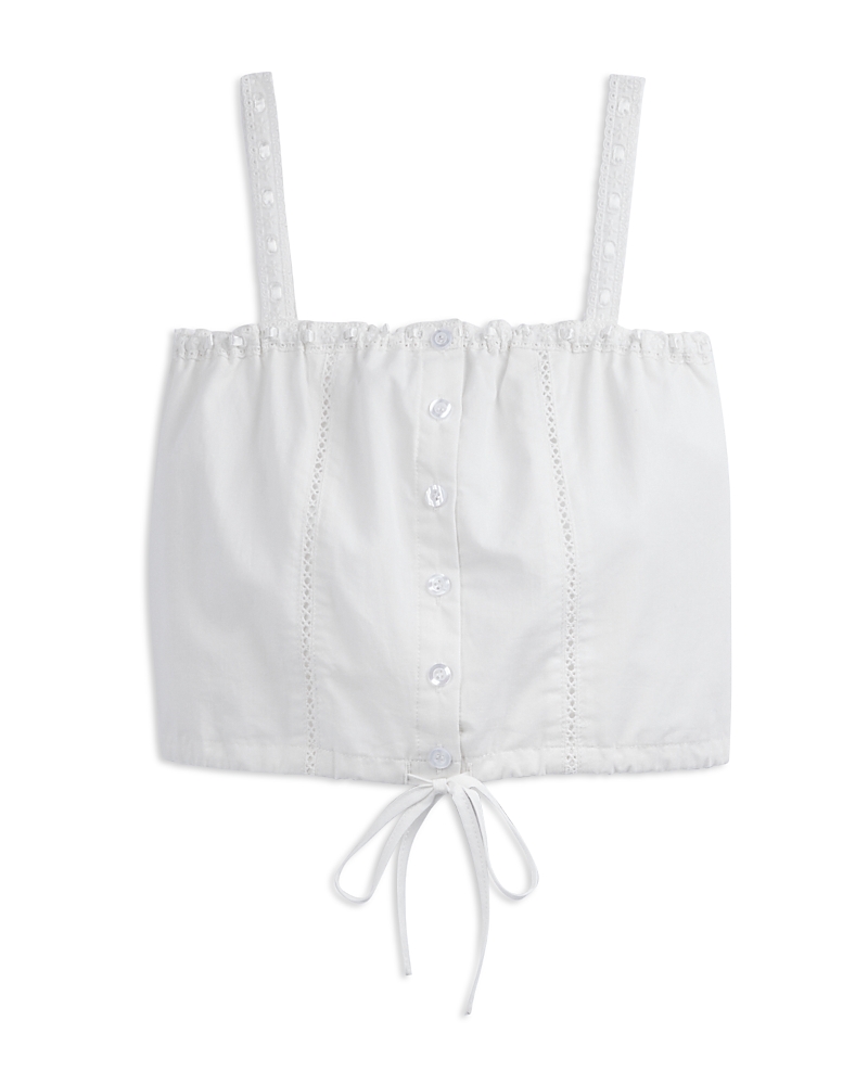 Shop Katiejnyc Girls' Willow Top - Big Kid In White