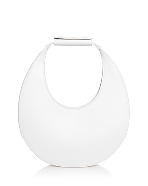 Staud Women's Mini Moon Leather Hobo Bag In Paper