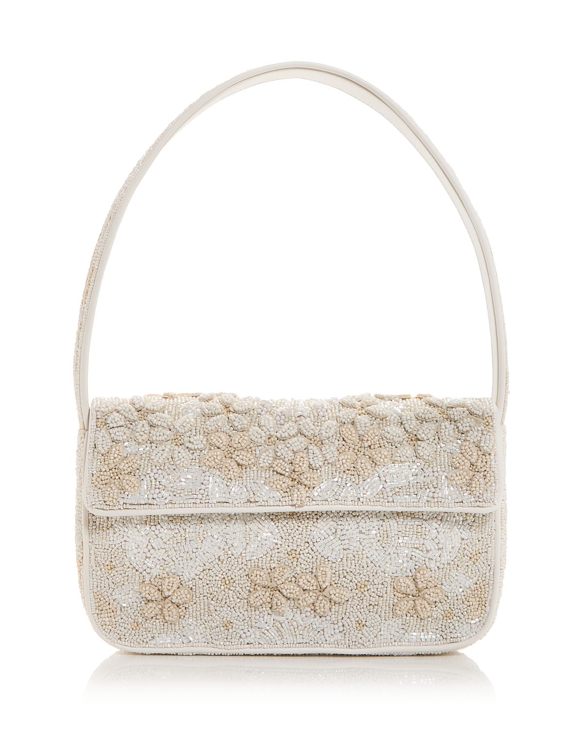 Staud Tommy Beaded Shoulder Bag