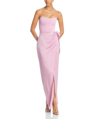 V. Chapman June Corset Wrap Tie Dress