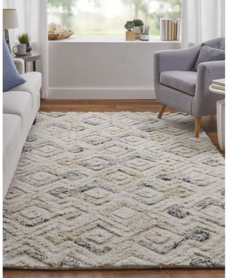 Feizy Anica ANC8004F Area Rug, 5' x 8'
