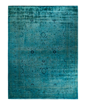 Shop Bloomingdale's Fine Vibrance M1160 Area Rug, 9'1 X 12'1 In Blue
