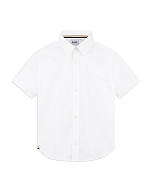 Shop Bosswear Boys' Short Sleeved Shirt - Big Kid In White