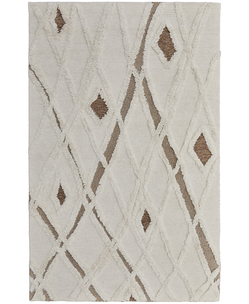 Photos - Chandelier / Lamp Feizy Anica ANC8008F Area Rug, 8' x 10' ANC8008FIVYBRNF00