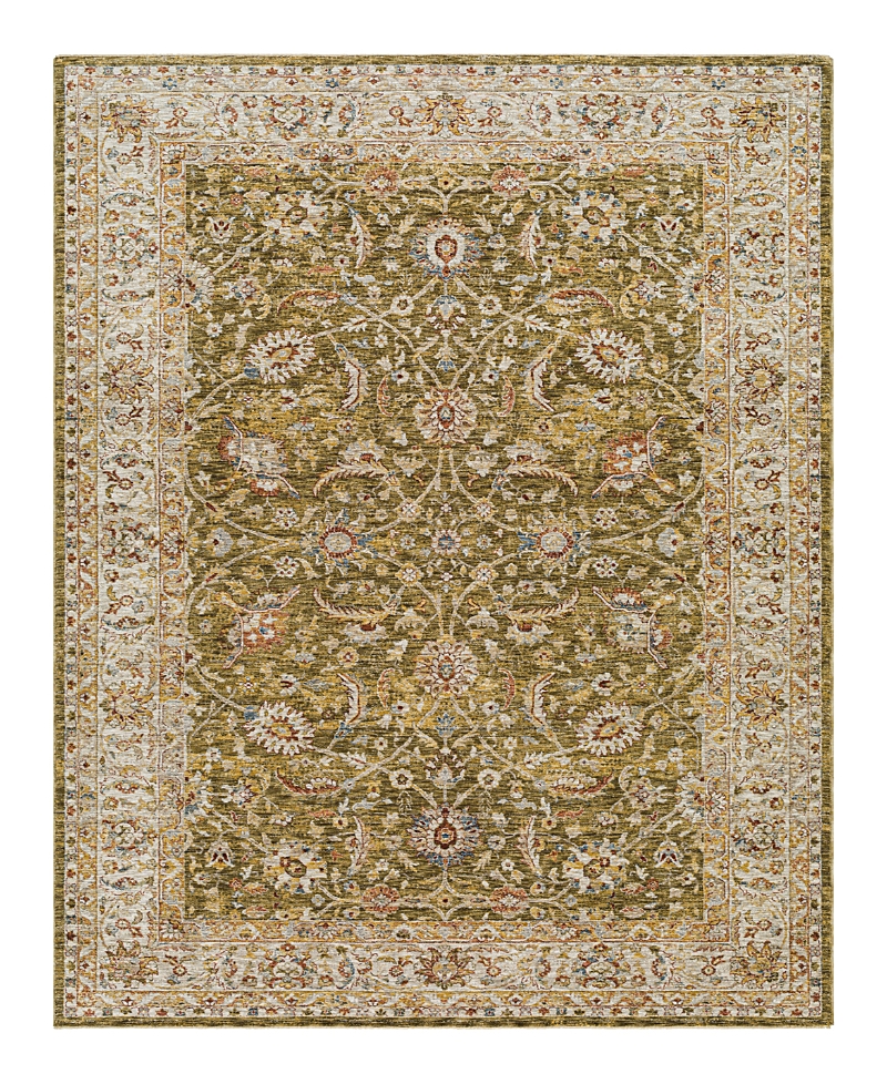 Surya Mona Lisa Mni-2306 Area Rug, 6'7 X 9'6 In Olive