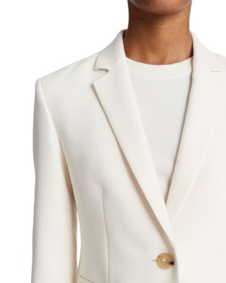 Shrunken One Button Blazer