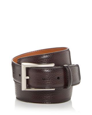 Rocas Black Leather Belt