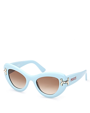 Pucci Cat Eye Sunglasses, 50mm