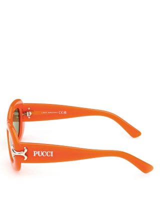 Geometric Sunglasses, 52mm