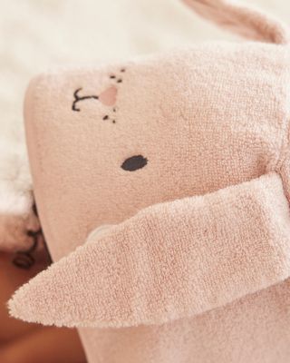  Cotton Bunny Hooded Bath Towel - Little Kid