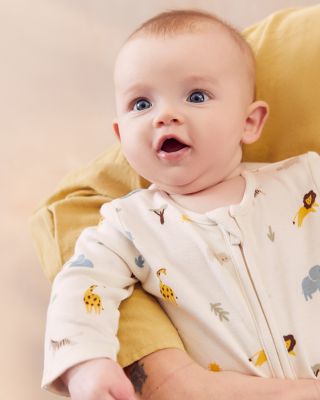 Unisex Print Clever Footie - Baby