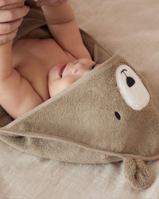  Micro Cotton Bear Hooded Bath Towel - Baby
