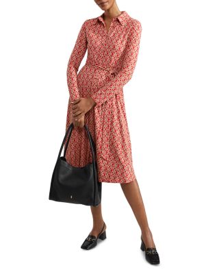 Clarice Jersey Collared Dress