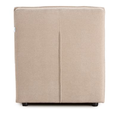 Trattino Armless Fabric Chair