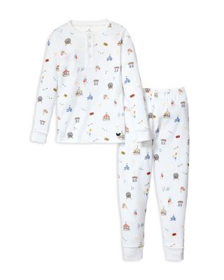 Petite Plume - Unisex Pima Cotton Carnival Memories Pajama Set - Little Kid, Big Kid