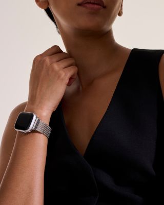 Apple Watch&reg; Sterling Silver Bracelet, 18mm