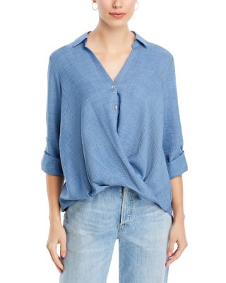 Status by Chenault - Button Front Top