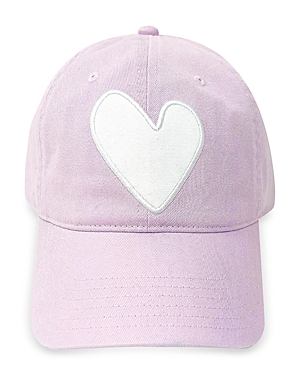 Shop Kerri Rosenthal Heart Patch Baseball Hat - 100% Exclusive In Lavender