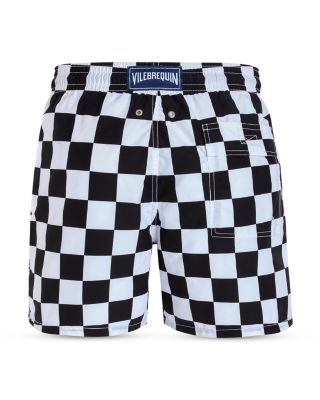 Moorea Checkered Swim Trunks
