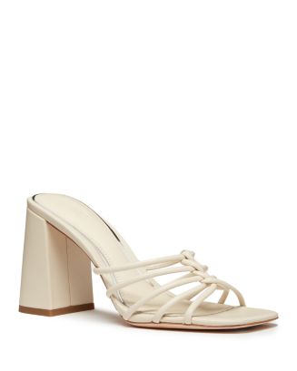 PAIGE Women's Becca Slip On Strappy High Heel Sandals | Bloomingdale's