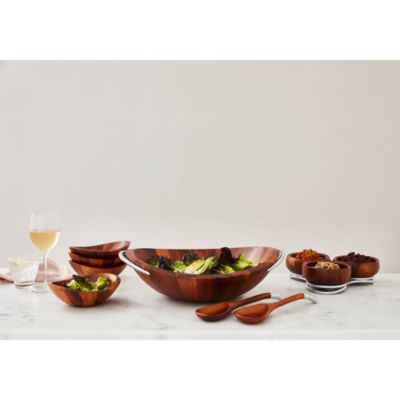 Namb&amp;eacute; Braid Collection Salad Bowl &amp; Servers